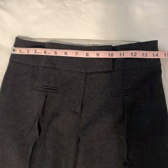 Diane von Furstenberg Midrise Flared Grey Wool Pants - Picture 13 of 15